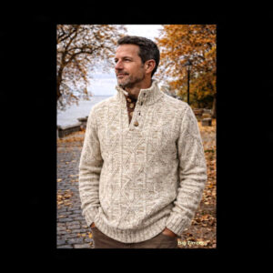 Sweater Nórdico con botones